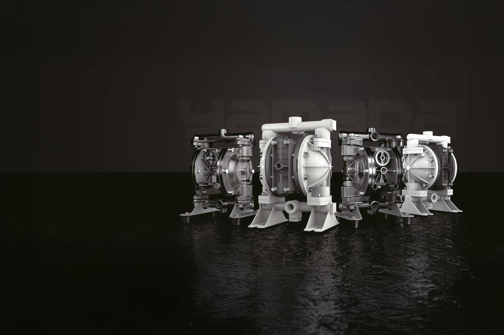 Yamada G15<br/>Dwumembranowe<br/>pompy pneumatyczne