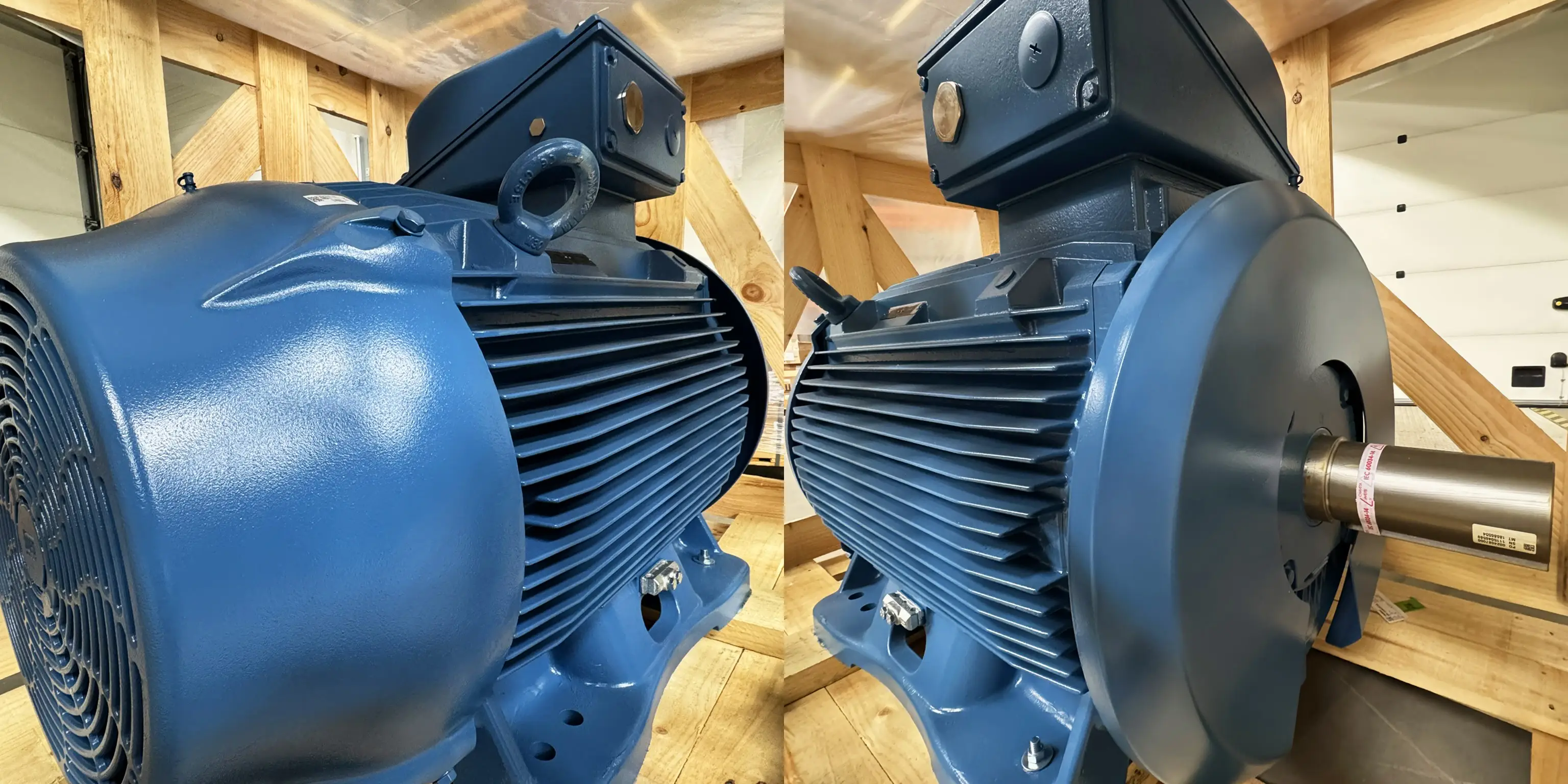 Wysokosprawny silnik 355 kW IE4 do strefy zagrożonej wybuchem