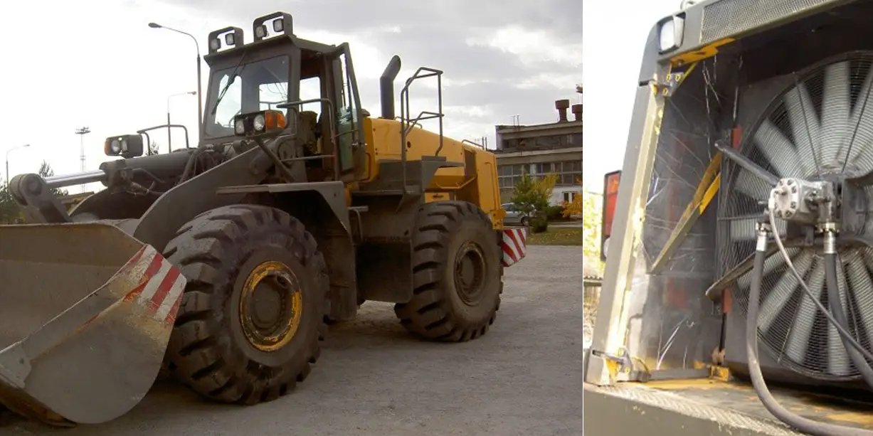 Optymalizacja pracy wentylatorów chłodnicy w ładowarce HSW dzięki napędom hydrostatycznym