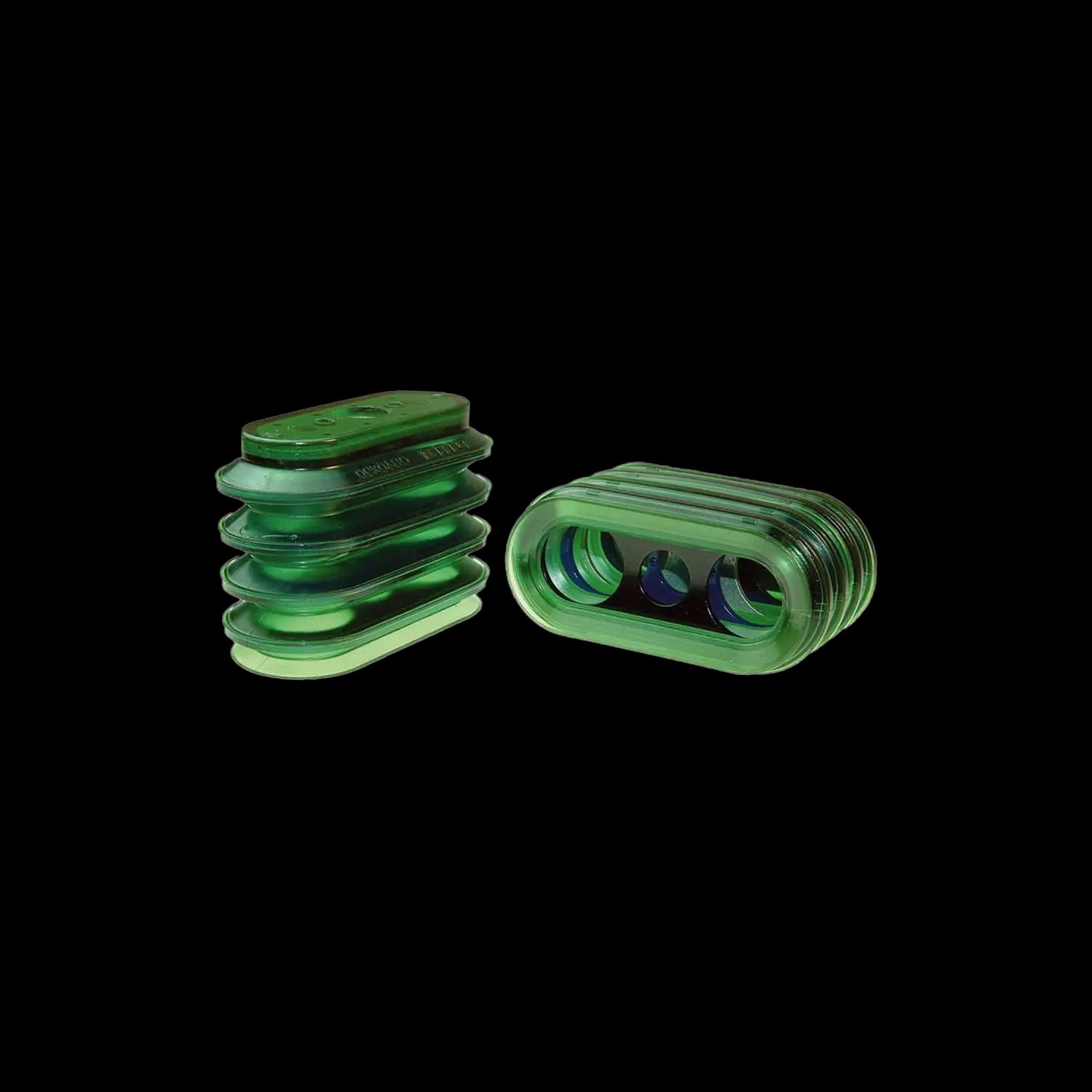 Seria OBL, długie, owalne przyssawki mieszkowe (40 x 90 mm)